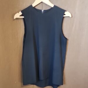 🍀Paper Crane Sleeveless Dark Blue Tank Top